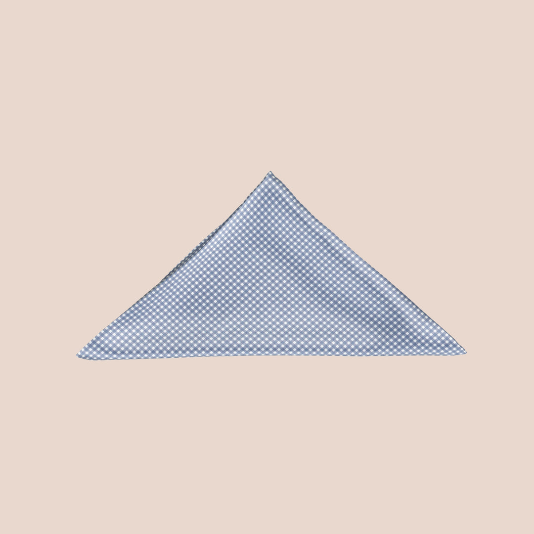 Silkeskjerf Como Light Blue
