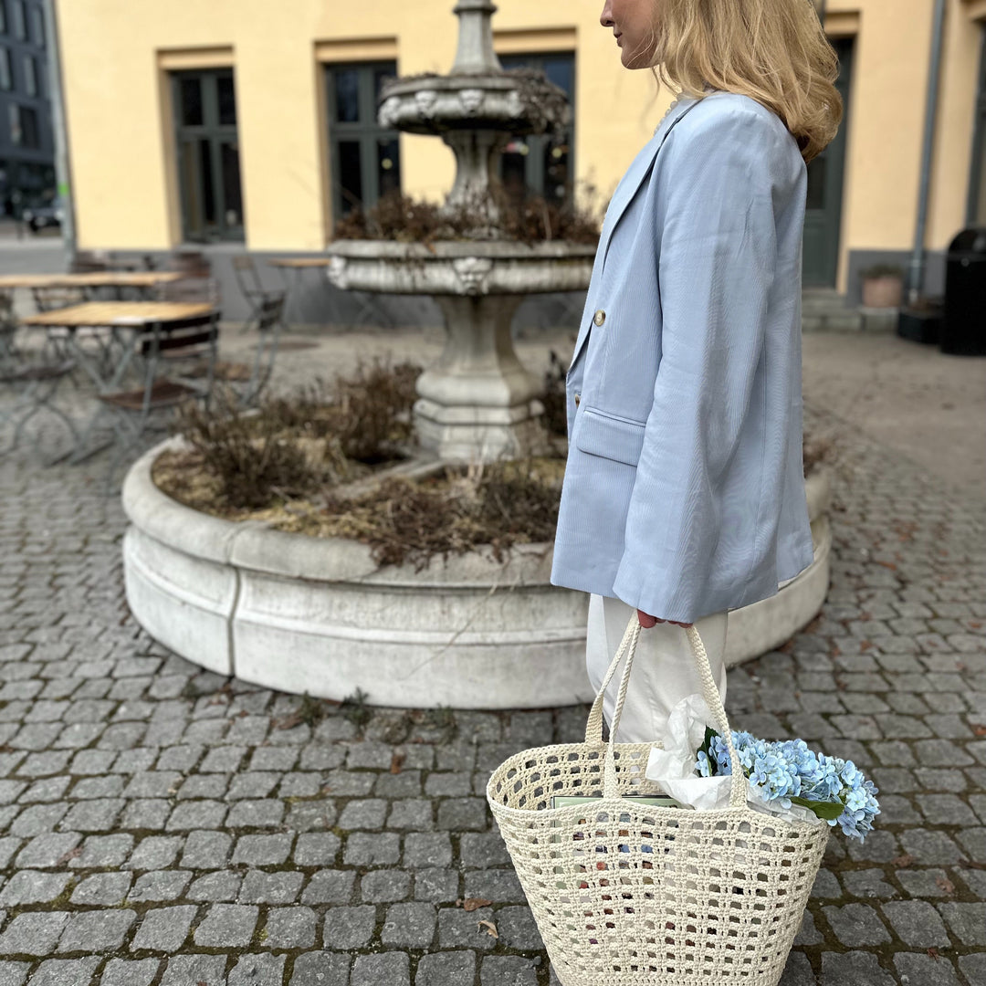 Veske Ellie Shopper Off White