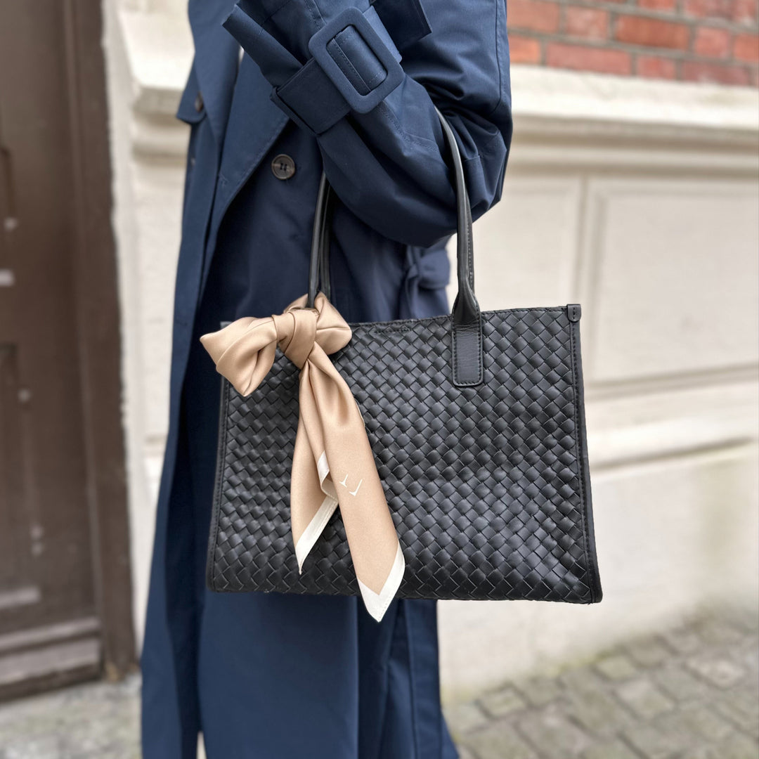 Veske Skinn Olivia Black
