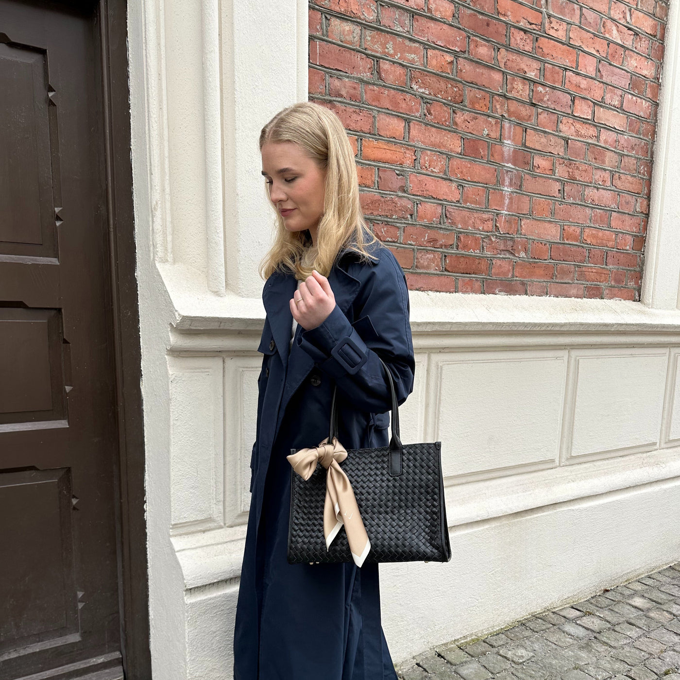 Veske Skinn Olivia Black