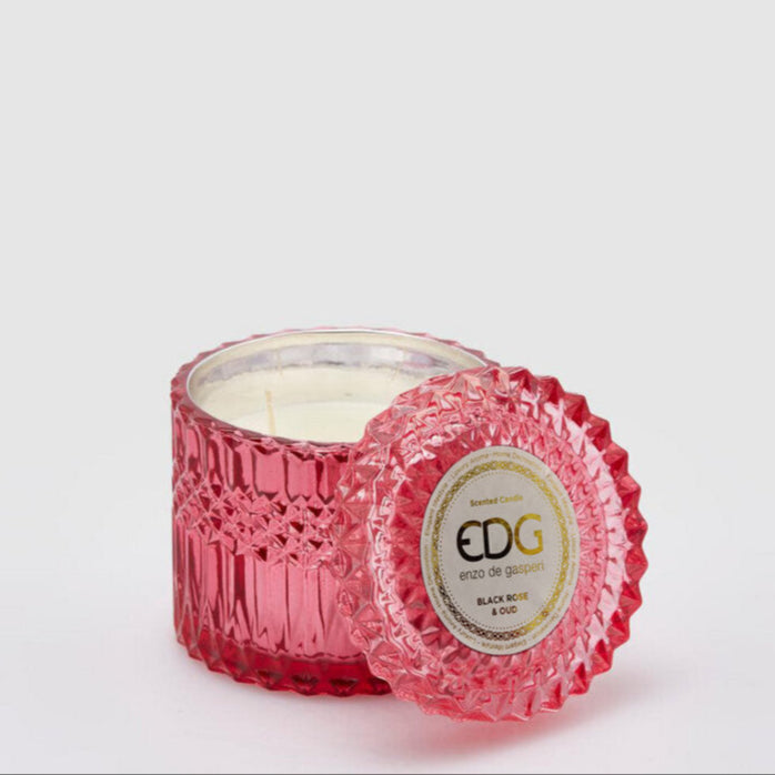 Duftlys Crystal Red