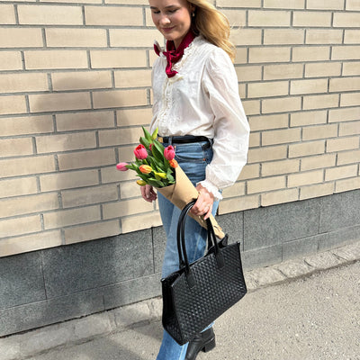Veske Skinn Olivia Black