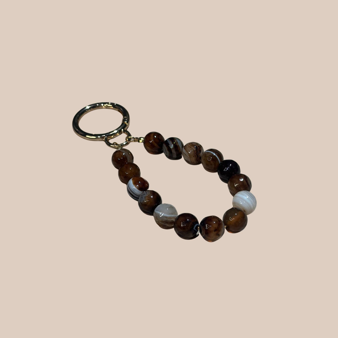 Bag Charm Naia Brown