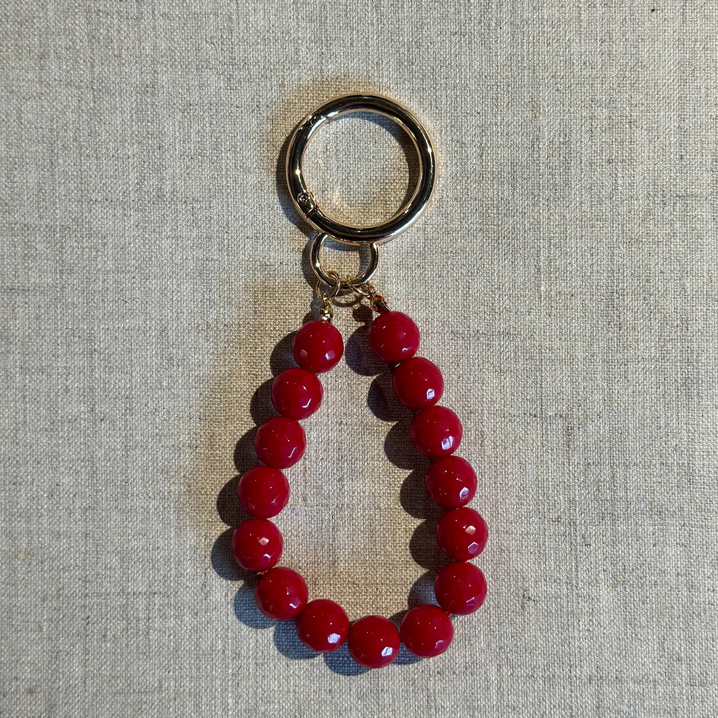 Bag Charm Naia Red