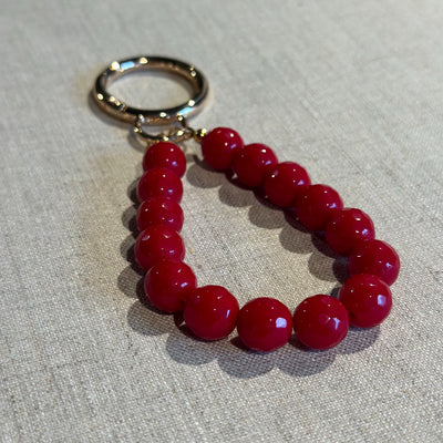 Bag Charm Naia Red