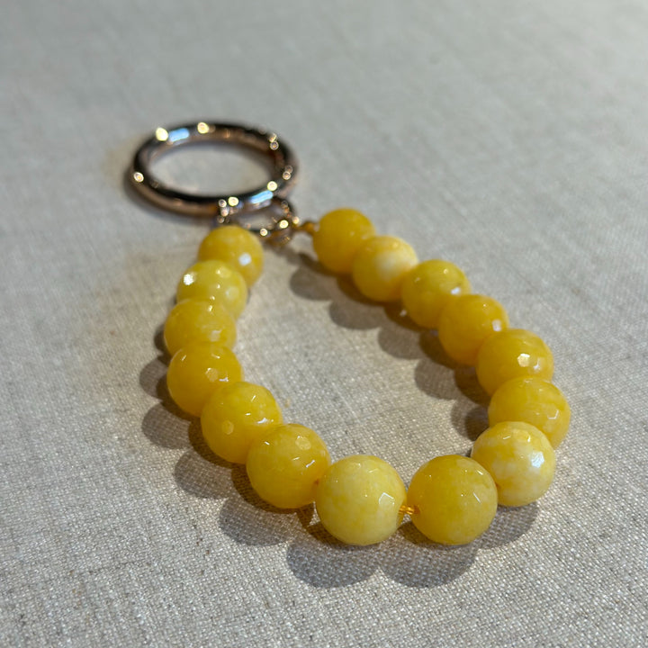 Bag Charm Naia Yellow