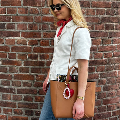 Veske Skinn Aurora Camel