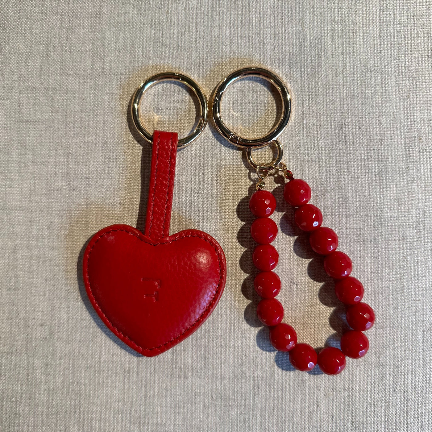 Bag Charm Naia Red