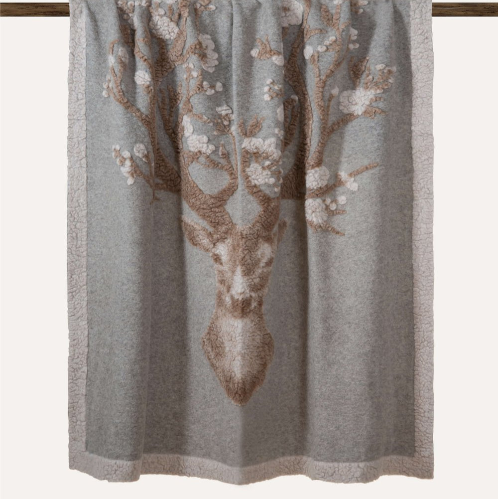 Pledd Happy Deer