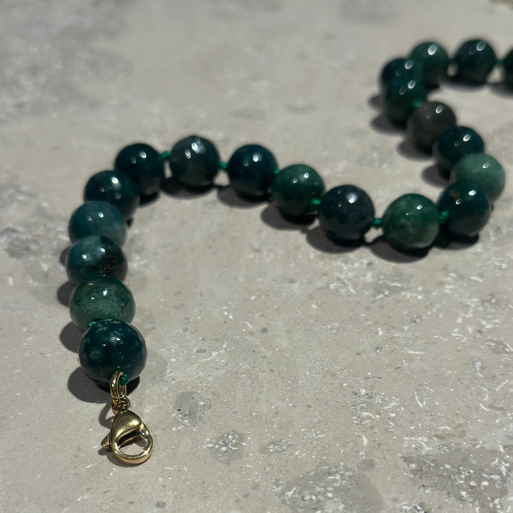 Halskjede Zoe Aquatic Agate
