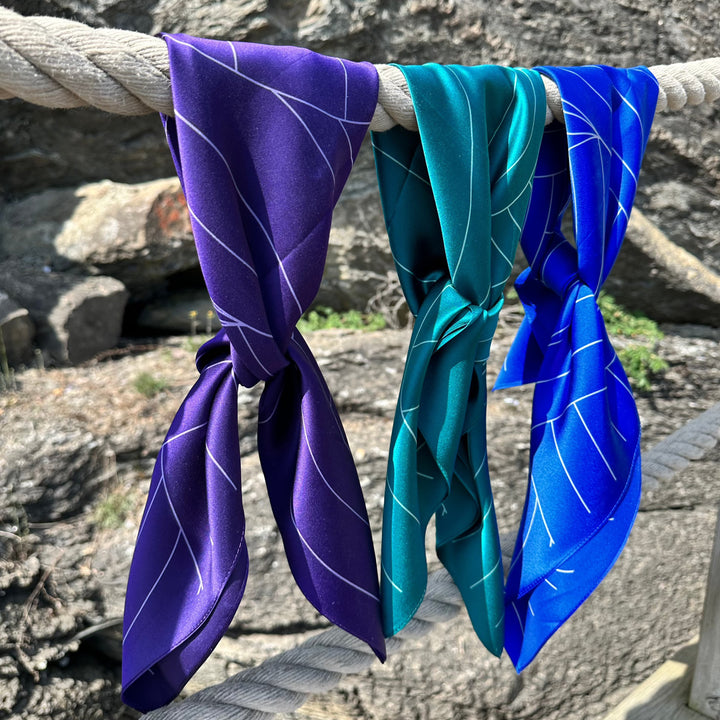 Silkeskjerf Palma Purple