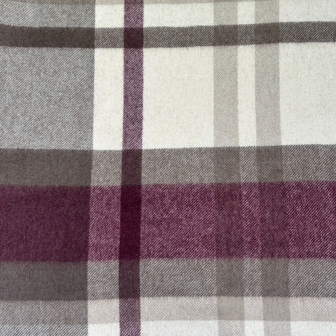 Kashmirskjerf Torino Burgundy