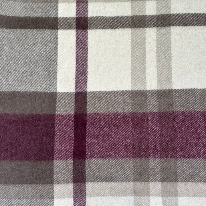 Kashmirskjerf Torino Burgundy