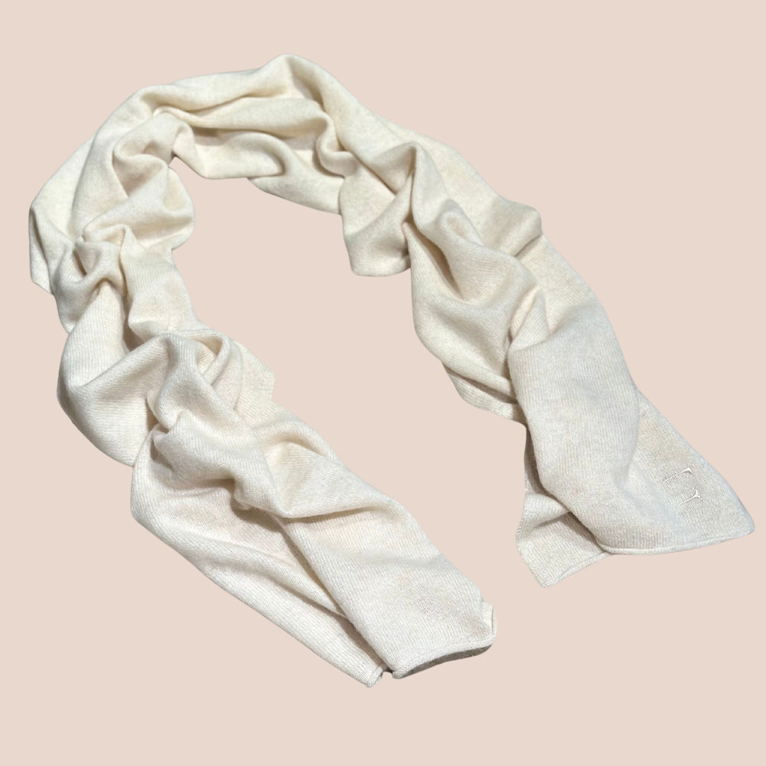 Kashmirskjerf Lyon Cream