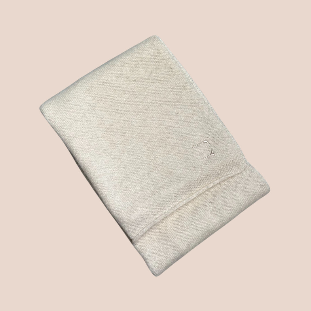 Kashmirskjerf Lyon Cream
