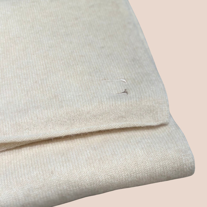Kashmirskjerf Lyon Cream