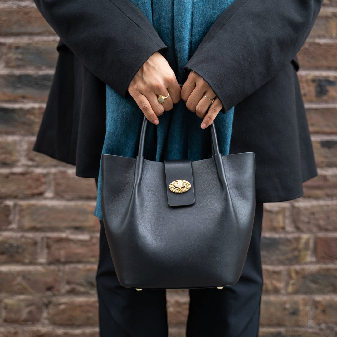 Veske Skinn Chloe Black