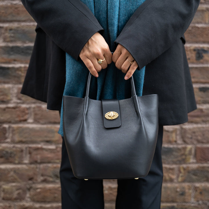 Veske Skinn Chloe Black