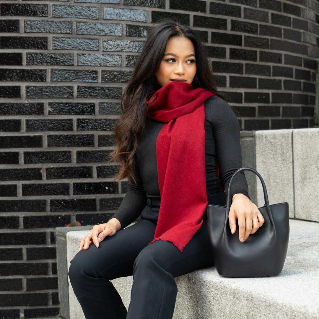 Ullskjerf Cortina Red