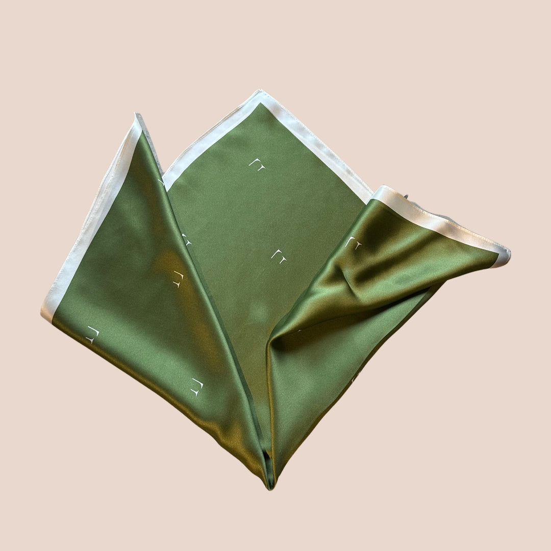 Silkeskjerf Paris Light Green