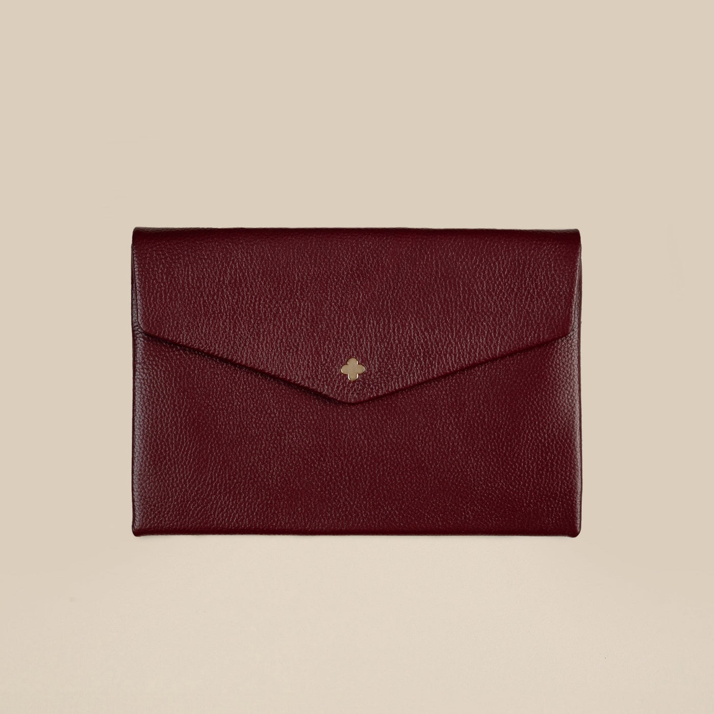 Veske Skinn Luca Burgundy