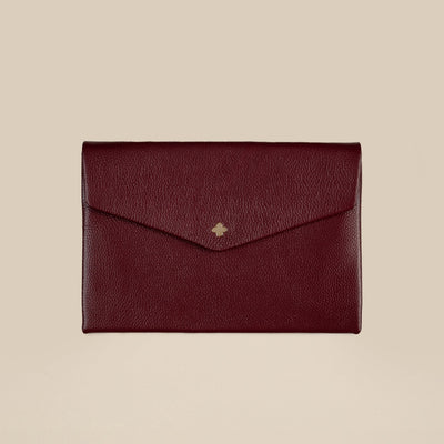 Veske Skinn Luca Burgundy