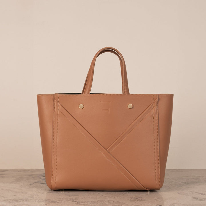 Veske Skinn Aurora Camel