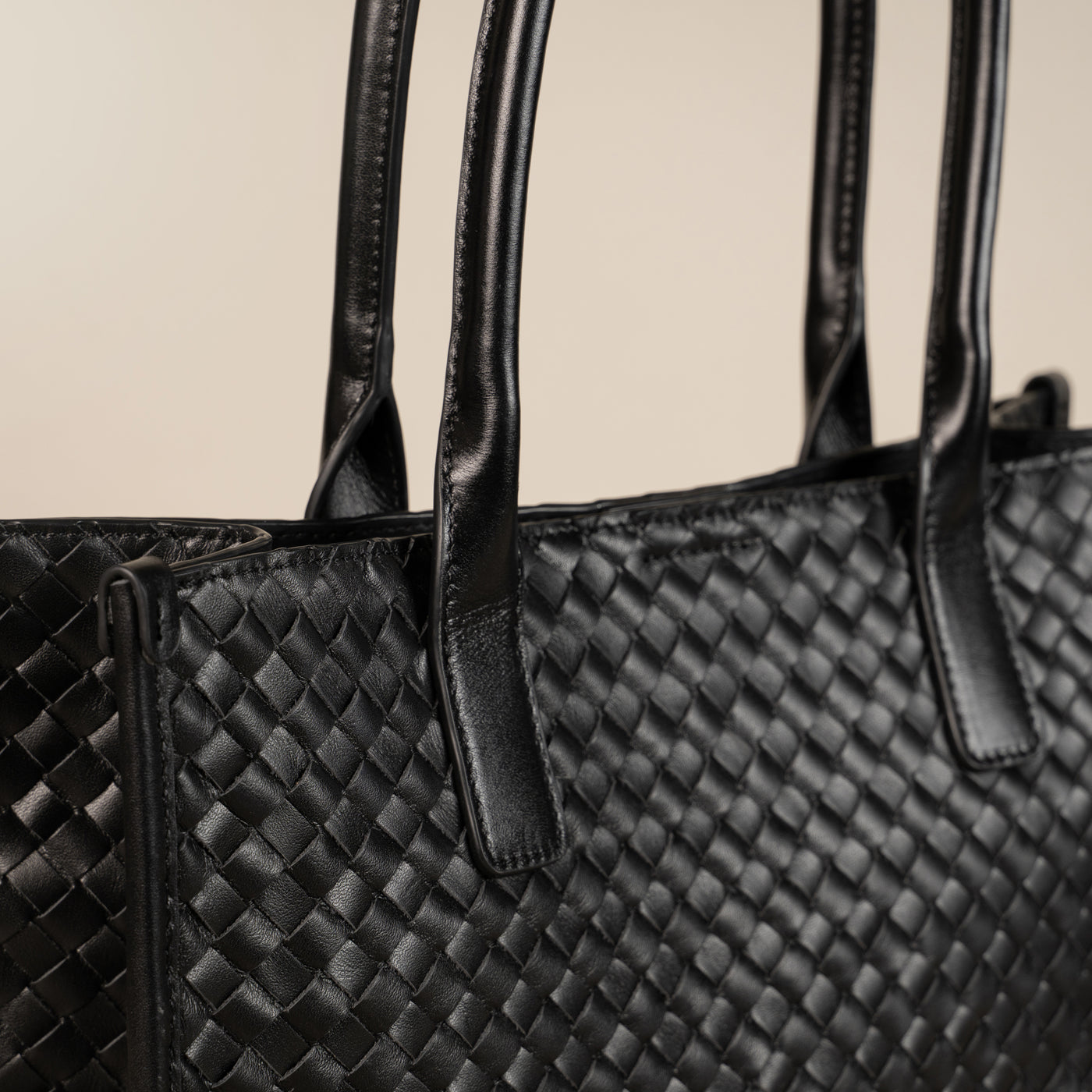 Veske Skinn Olivia Black
