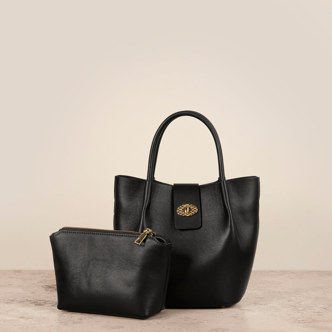 Veske Skinn Chloe Black