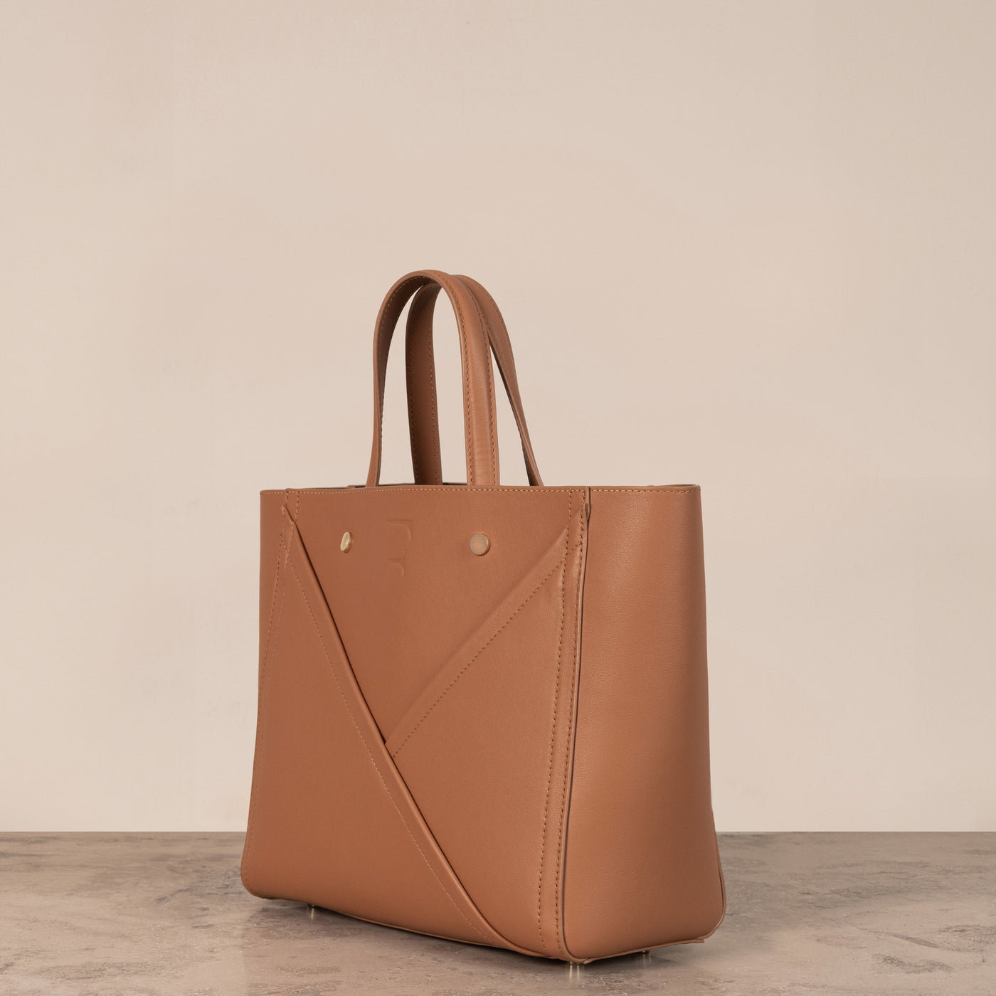 Veske Skinn Aurora Camel