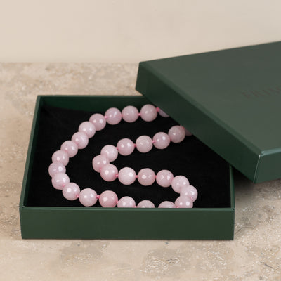 Halskjede Zoe Rose Quartz