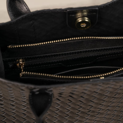Veske Skinn Olivia Black