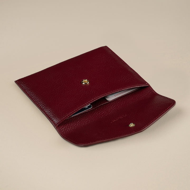 Lommebok Luca Burgundy