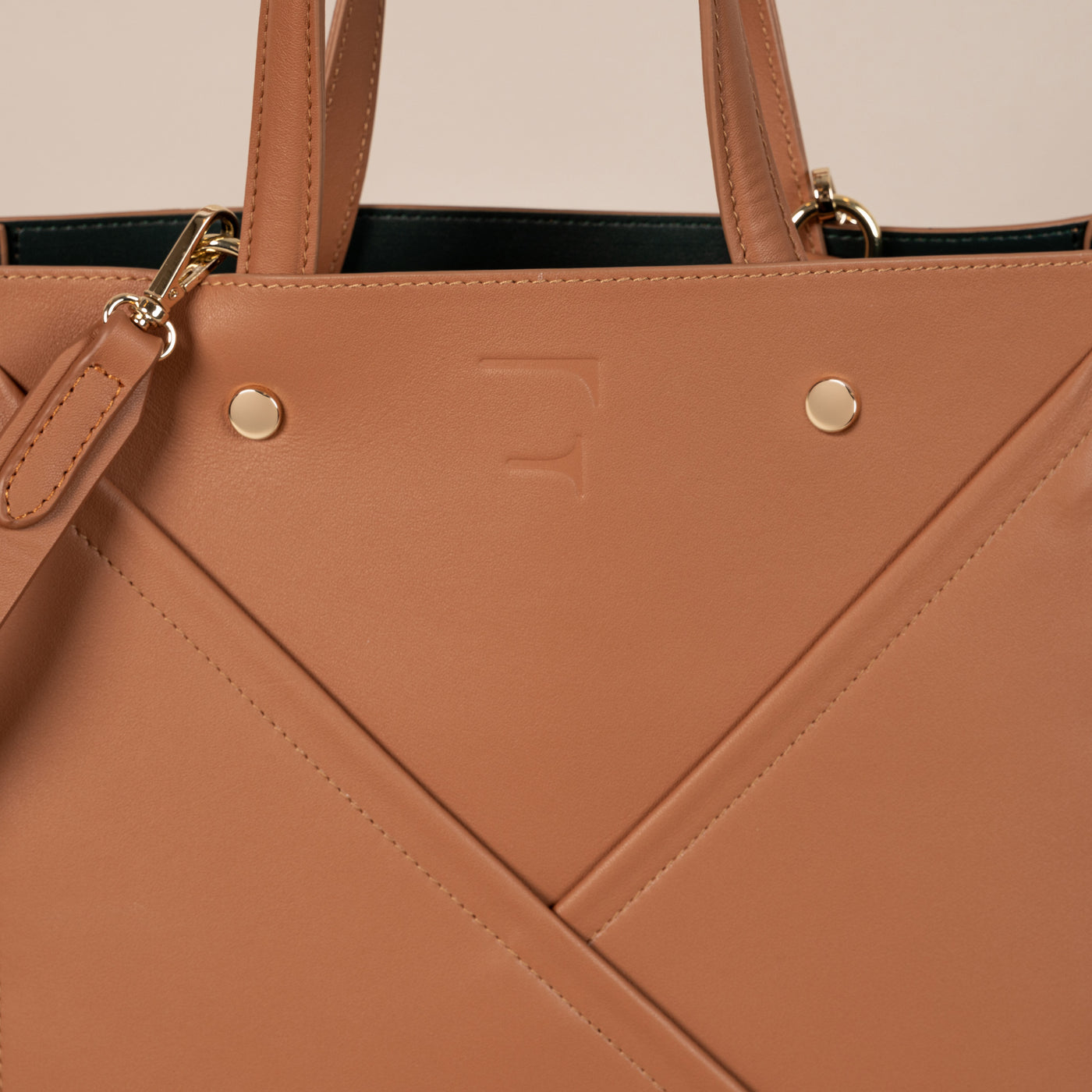 Veske Skinn Aurora Camel
