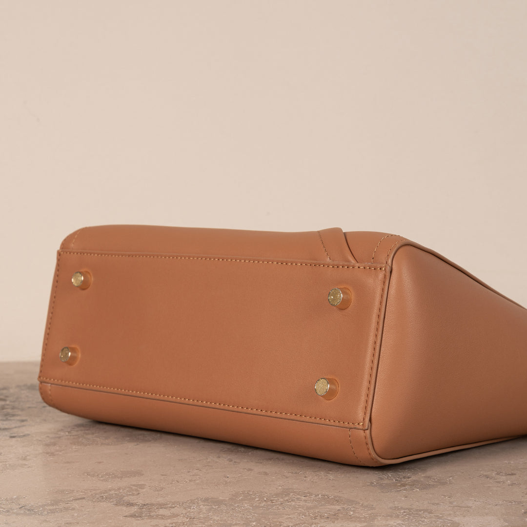 Veske Skinn Aurora Camel