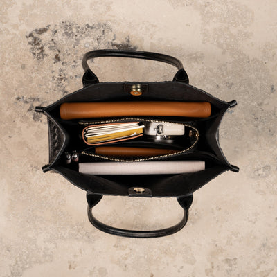Veske Skinn Olivia Black