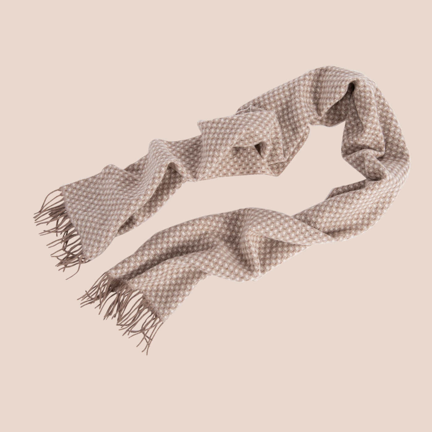 Ullskjerf Lugano Beige