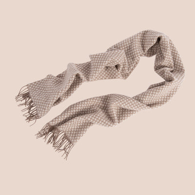 Ullskjerf Lugano Beige