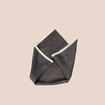 Silkeskjerf Paris Grey