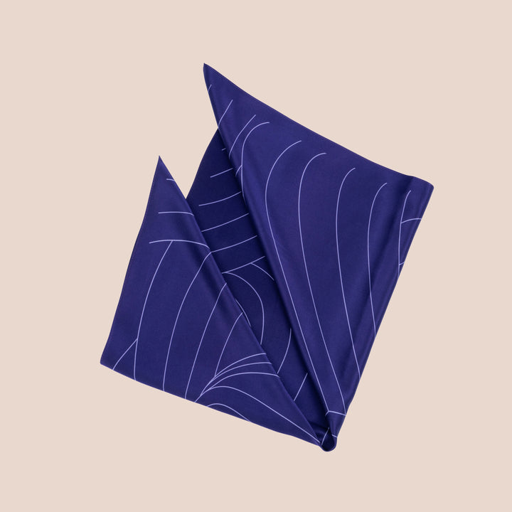 Silkeskjerf Palma Purple