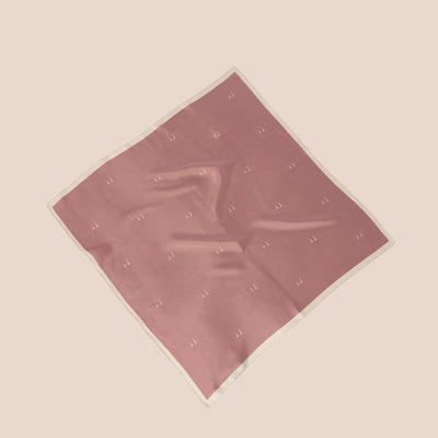 Silkeskjerf Paris Dusty Pink