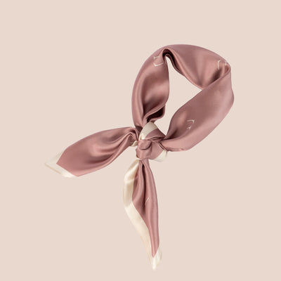 Silkeskjerf Paris Dusty Pink