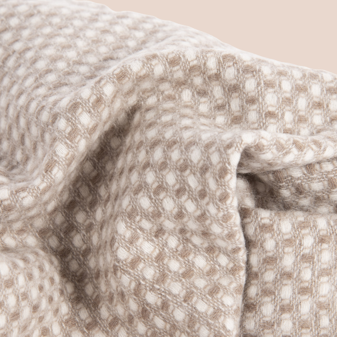 Ullskjerf Lugano Beige