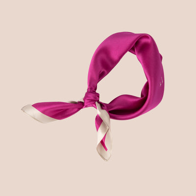 Silkeskjerf Paris Pink