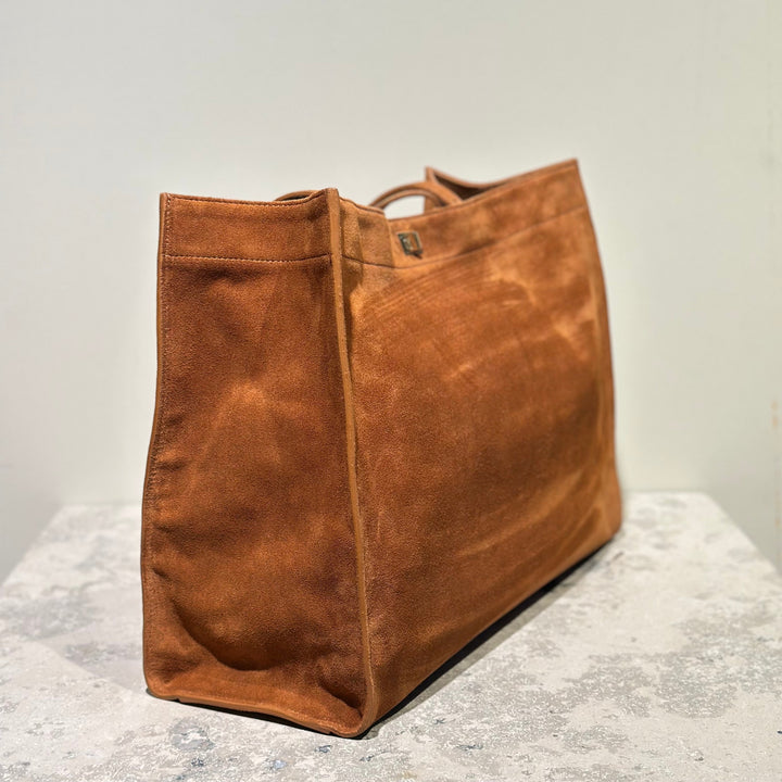 Veske Skinn Sienna Tote Cognac