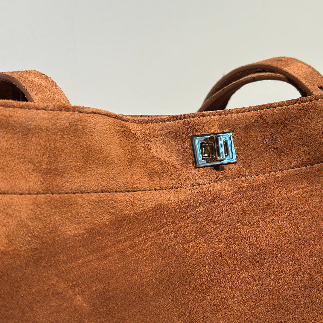 Veske Skinn Sienna Tote Cognac