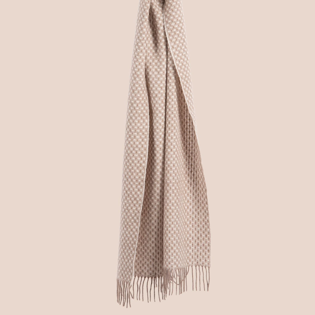 Ullskjerf Lugano Beige