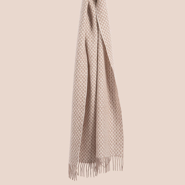 Ullskjerf Lugano Beige