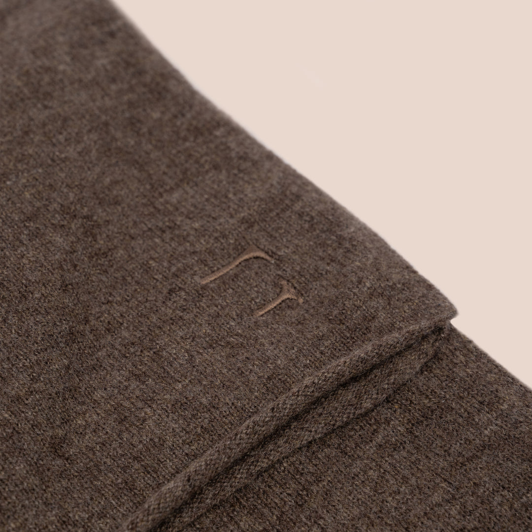 Kashmirskjerf Lyon Brown