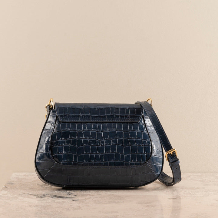 Veske Skinn Elena Blue